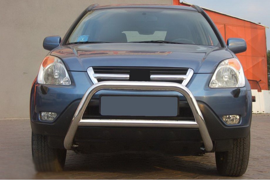 Honda CRV 2001-2006 рр. Кенгурятник WT005 (нерж.)