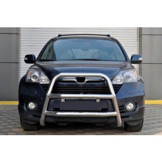 Кенгурятник WT018 (нерж.) Honda CRV 2007-2011 рр. фото 1