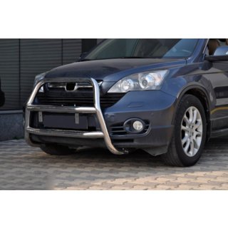 Кенгурятник WT018 (нерж.) Honda CRV 2007-2011 рр. фото 2