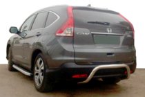 Honda CRV 2012-2016 рр. Задня дуга AK007 (нерж) фото 1