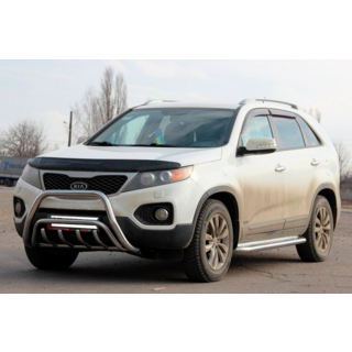 Кенгурятник WT002/2 (нерж.) фото 1