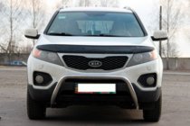 Kia Sorento II XM 2009-2014 рр. Кенгурятник WT007 (нерж.) фото 2