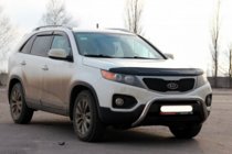 Kia Sorento II XM 2009-2014 рр. Кенгурятник WT007 (нерж.) фото 3