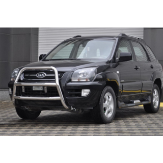 Кенгурятник WT018 (нерж.) фото 1