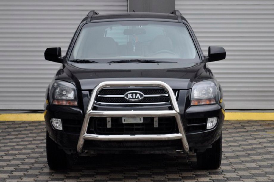Kia Sportage 2004-2010 рр. Кенгурятник WT018 (нерж.) Фото 2