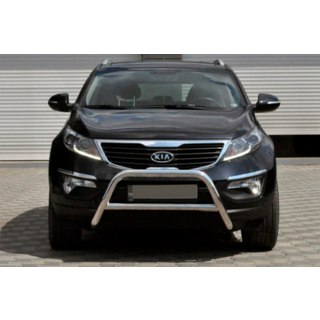 Кенгурятник WT006 (нерж.) фото 1