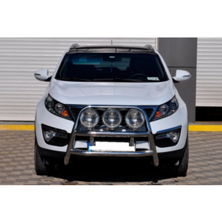 Кенгурятник WT018 (нерж.) фото 2