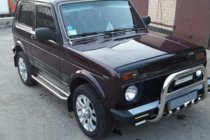 Lada Niva та Urban 1977- рр. Кенгурятник QT006 (нерж.) фото 2