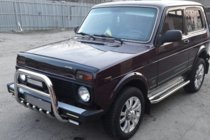 Lada Niva та Urban 1977- рр. Кенгурятник QT006 (нерж.) фото 3