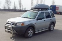 Land Rover Freelander I 1997-2006 рр. Кенгурятник QT007 (нерж.) фото 4