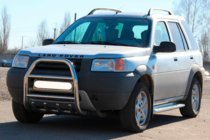 Land Rover Freelander I 1997-2006 рр. Кенгурятник QT007 (нерж.) фото 2