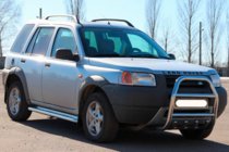 Land Rover Freelander I 1997-2006 рр. Кенгурятник QT007 (нерж.) фото 3