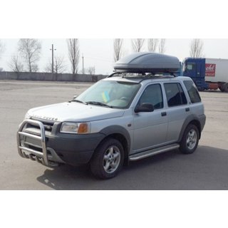 Кенгурятник QT007 (нерж.) Land Rover Freelander I 1997-2006 рр. фото 4