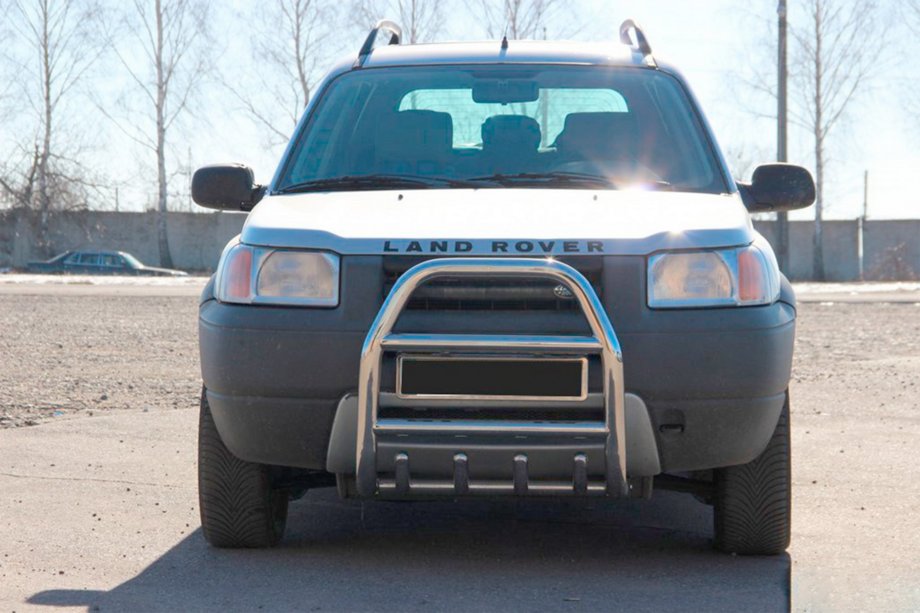 Land Rover Freelander I 1997-2006 рр. Кенгурятник QT007 (нерж.) Image
