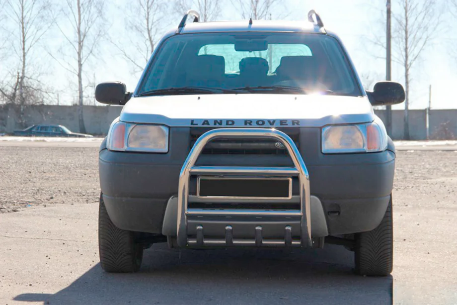 Land Rover Freelander I 1997-2006 рр. Кенгурятник QT007 (нерж.)