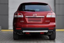 Mazda CX-9 2007-2016 рр. Задня дуга AK002 (нерж.) фото 1