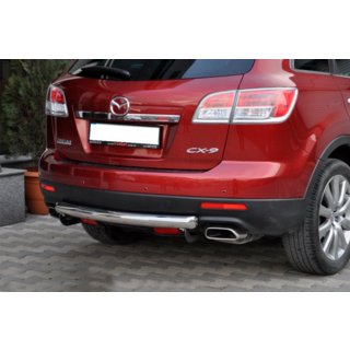 Задня дуга AK002 (нерж.) Mazda CX-9 2007-2016 рр. фото 2
