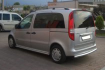 Mercedes Vaneo W414 2001-2005 рр. Кенгурятник задній (нерж.) фото 1