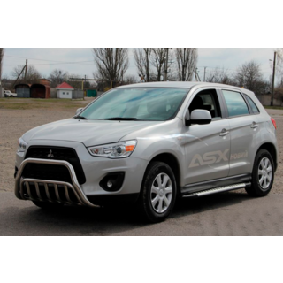 Кенгурятник WT002 (нерж.) фото 2