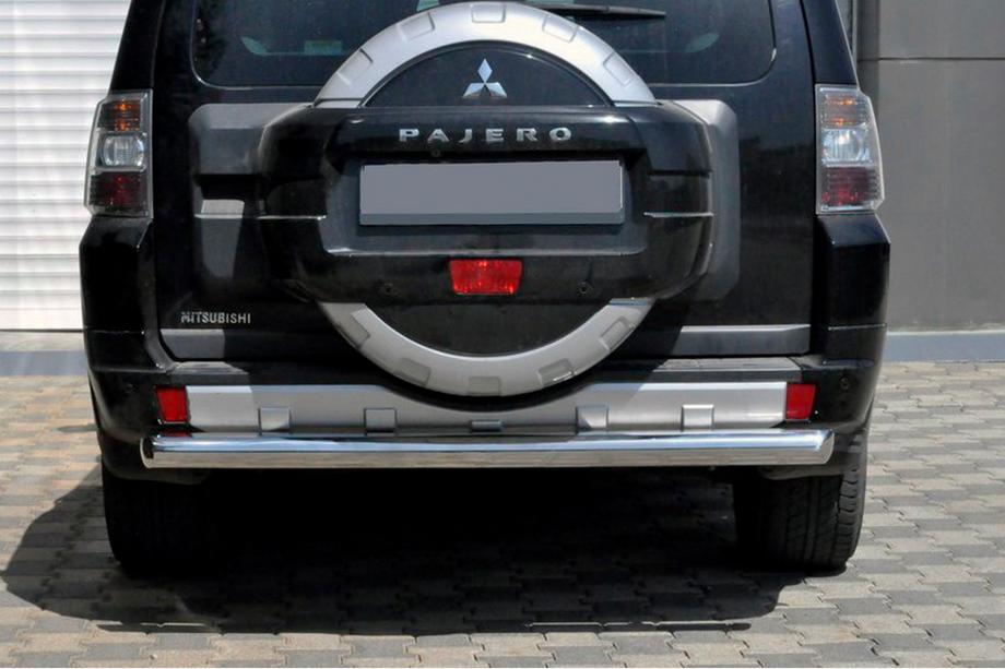 Mitsubishi Pajero Wagon IV 2006-2021 рр. Задня дуга AK002 (нерж.) Image
