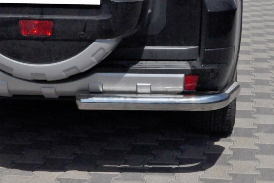 Mitsubishi Pajero Wagon IV 2006-2021 рр. Задня дуга AK003 (нерж.) Фото 2