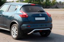 Nissan Juke 2010-2019 рр. Задня дуга AK007 (нерж) фото 4