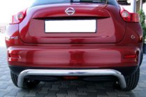 Nissan Juke 2010-2019 рр. Задня дуга AK007 (нерж) фото 8
