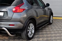 Nissan Juke 2010-2019 рр. Задня дуга AK007 (нерж) фото 6