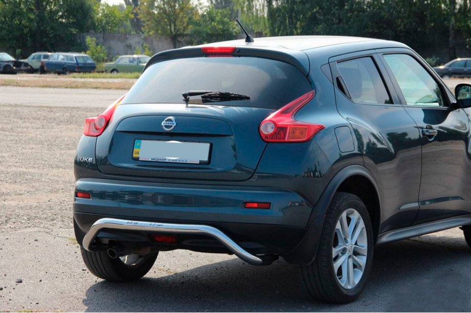 Nissan Juke 2010-2019 рр. Задня дуга AK007 (нерж) Image