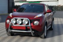 Nissan Juke 2010-2019 рр. Кенгурятник WT018 (нерж) фото 2