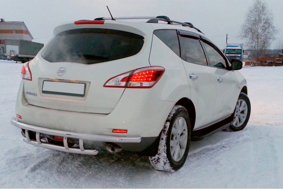 Nissan Murano 2008-2014 рр. Задня дуга AK (нерж) Image
