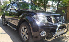 Nissan Navara 2006-2015 рр. Кенгурятник WT003 (нерж) фото 3