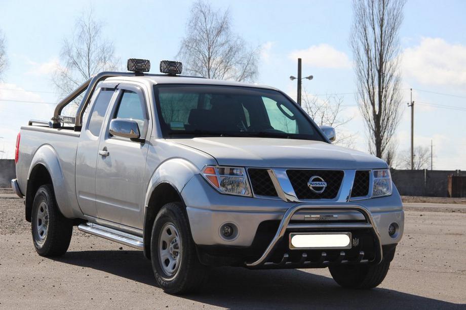 Nissan Navara 2006-2015 рр. Кенгурятник WT003 (нерж) Фото 5