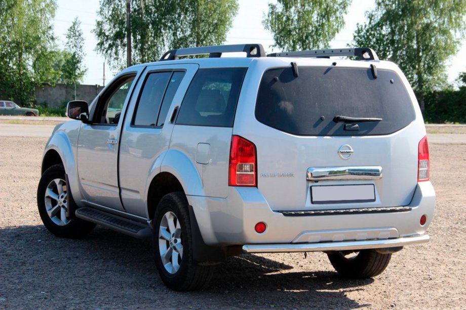 Nissan Pathfinder R51 2005-2014 рр. Задня дуга AK002 (нерж) Image