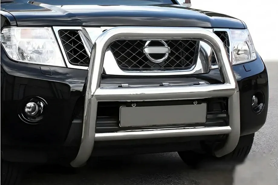 Nissan Pathfinder R51 2005-2014 рр. Кенгурятник WT018 (нерж)