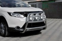 Nissan Qashqai 2014-2021 рр. Кенгурятник WT018 (нерж) фото 4