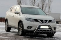 Nissan X-trail T32/Rogue 2014-2021 рр. Кенгурятник WT002 (нерж) фото 3