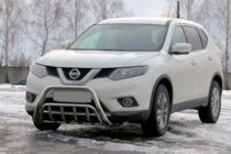 Nissan X-trail T32/Rogue 2014-2021 рр. Кенгурятник WT002 (нерж) фото 1