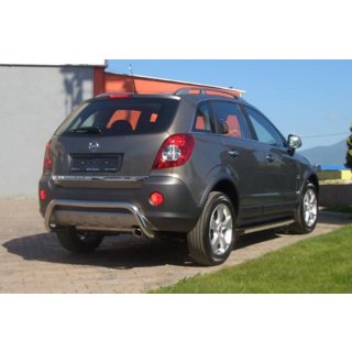 Задня дуга AK007-1 (нерж.) Opel Antara 2006-2017 рр. фото 2