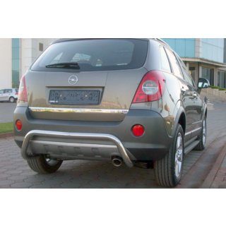 Задня дуга AK007-1 (нерж.) Opel Antara 2006-2017 рр. фото 1