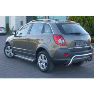 Задня дуга AK007-1 (нерж.) Opel Antara 2006-2017 рр. фото 4