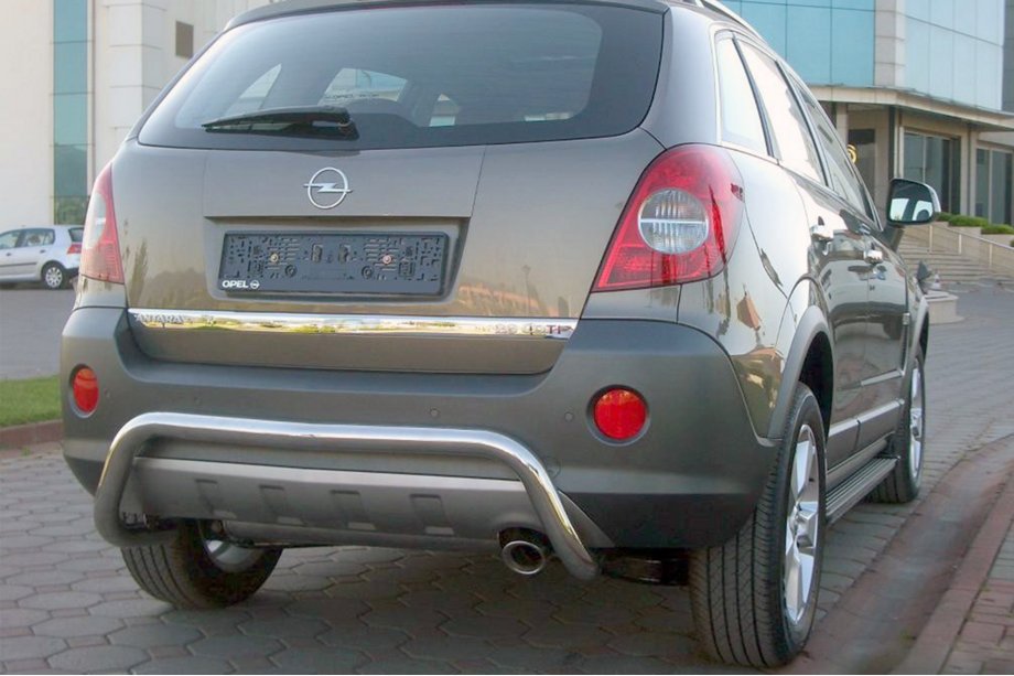 Opel Antara 2006-2017 рр. Задня дуга AK007-1 (нерж.) Image
