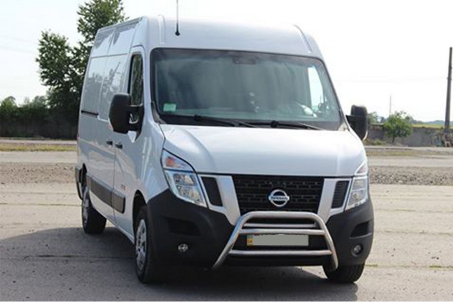 Renault Master 2011-2023 рр. Кенгурятник WT022 (нерж.) Image