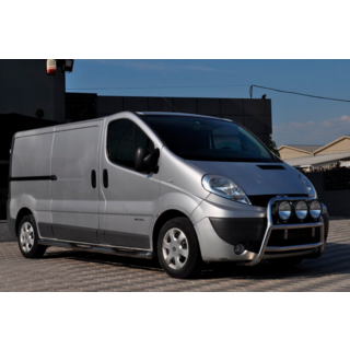 Кенгурятник WT018 (нерж.) Nissan Primastar 2002-2014 рр. фото 4