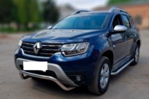 Renault Duster 2008-2017 рр. Кенгурятник ST011 (нерж.) фото 3