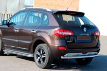 Renault Koleos 2008-2016 рр. Задня дуга AK002 (нерж) фото 1