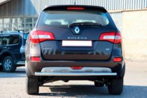 Renault Koleos 2008-2016 рр. Задня дуга AK002 (нерж) фото 2