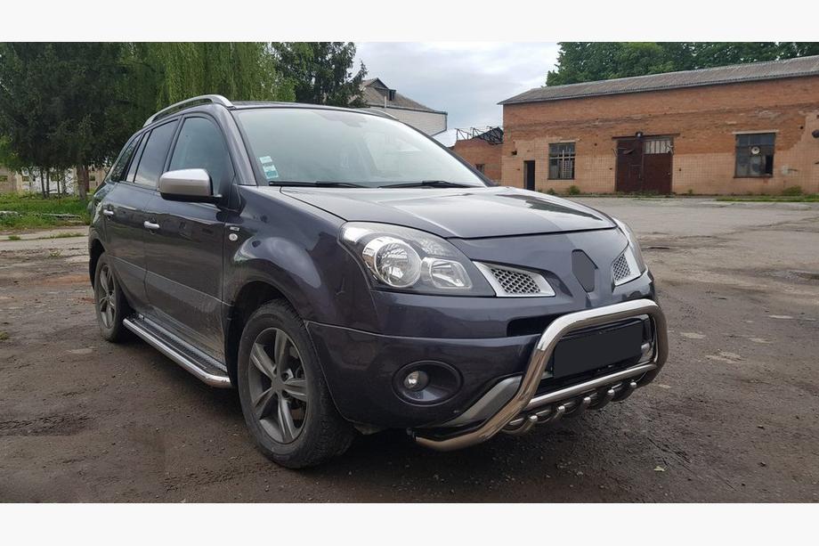 Renault Koleos 2008-2016 рр. Кенгурятник WT003 (нерж.) Фото 8