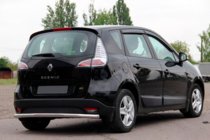 Renault Scenic/Grand 2009-2016 рр. Задня дуга AK002 (нерж) фото 2