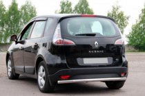 Renault Scenic/Grand 2009-2016 рр. Задня дуга AK002 (нерж) фото 1